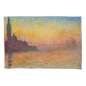 Claude Monet - San Giorgio Maggiore in Dusk Kussensloop (Voorkant)