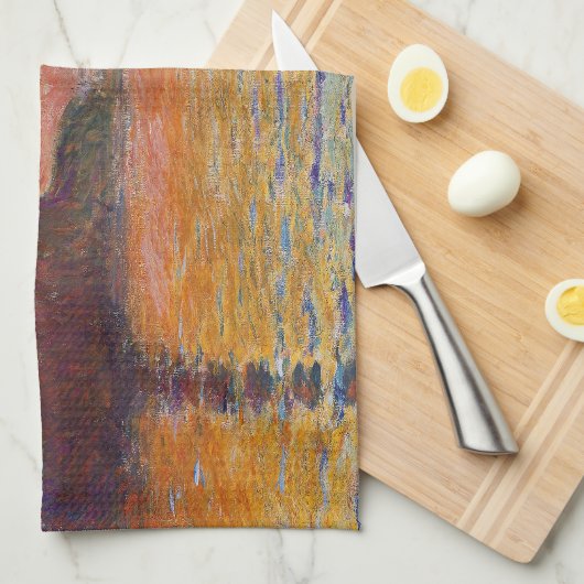 Claude Monet - San Giorgio Maggiore in Dusk Theedoek (Quarter Fold)