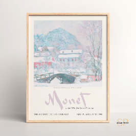 Claude Monet Sandvika Noorwegen schilderkunst Poster