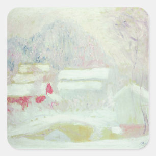 Claude Monet Sandviken, Noorwegen Vierkante Sticker