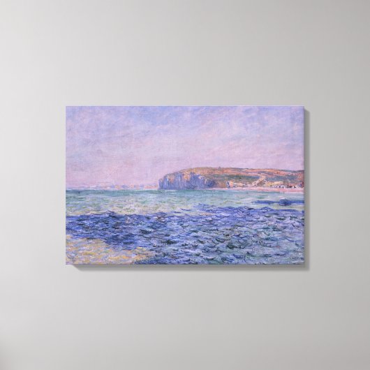 Claude Monet - Schaduwen over het Zee Canvas Afdruk (Voorkant)