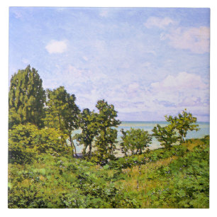 Claude Monet schilderij, Door het Zee, Tegeltje
