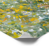 Claude Monet schildert Poster (Hoek)