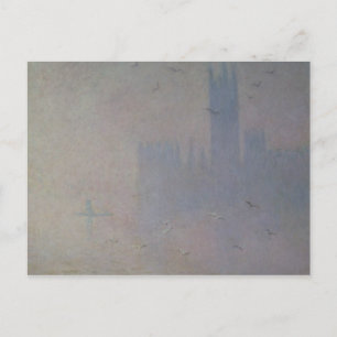 Claude Monet   Seagulls over de woningen van het P Briefkaart
