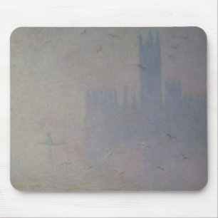 Claude Monet Seagulls over de woningen van het P Muismat