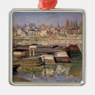 Claude Monet   Seine te Asnieres, 1873 Metalen Ornament
