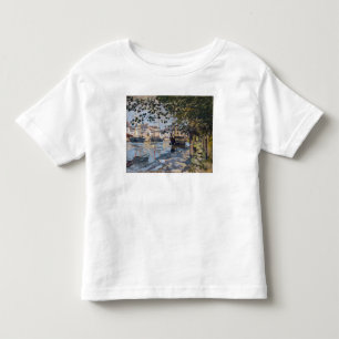 Claude Monet Seine te Rouen, 1872 Kinder Shirts