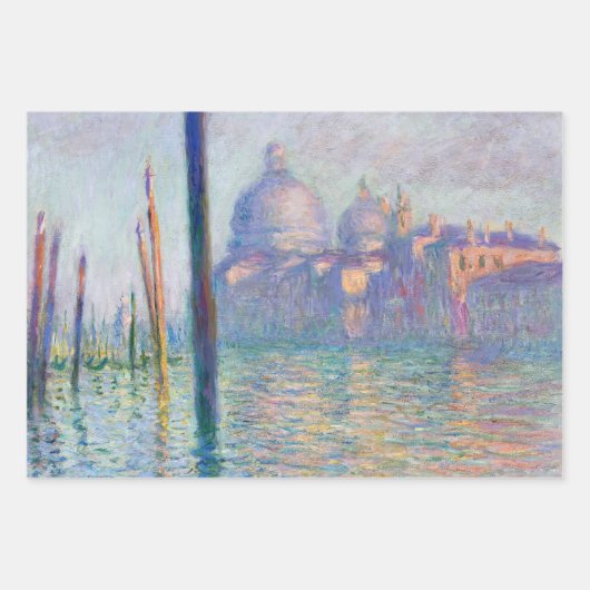 Claude Monet - selectie Venetiaanse meesterwerken  Inpakpapier Vel (Voorkant 2)