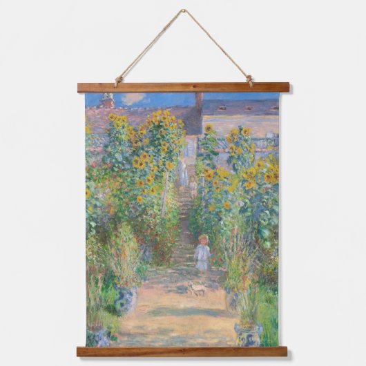 Claude Monet set van 3 beroemde oude schilderijen  Hangend Wandkleed (Voorkant 3)
