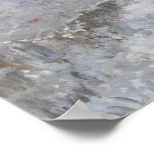 Claude Monet - Snow Scene in Argenteuil Poster (Hoek)