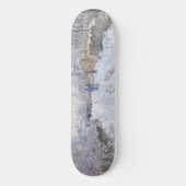 Claude Monet - Snow Scene in Argenteuil Skateboard (Voorkant)