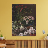  Claude Monet Spring Flowers Canvas Afdruk (Insitu (Woonkamer))