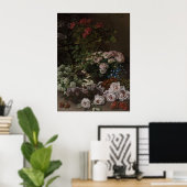 Claude Monet Spring Flowers Poster (Thuiskantoor)