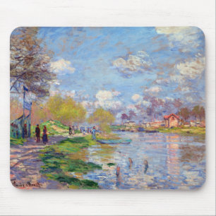 Claude Monet Spring van de Seine Muismat