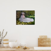 Claude Monet Springtime Poster (Keuken)