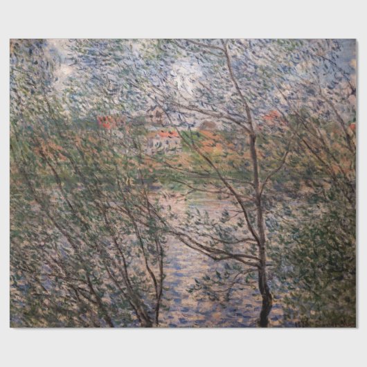 Claude Monet - Springtime via bijkantoren Cadeaupapier (Vlak)