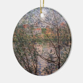 Claude Monet - Springtime via bijkantoren Keramisch Ornament (Links)