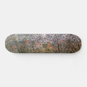 Claude Monet - Springtime via bijkantoren Skateboard (Horizontaal)