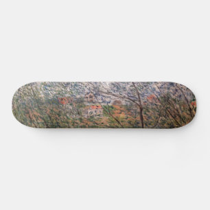 Claude Monet - Springtime via bijkantoren Skateboard