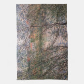 Claude Monet - Springtime via bijkantoren Theedoek (Verticaal)