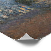 Claude Monet - St. Lazare Station buiten uitzicht Poster (Hoek)