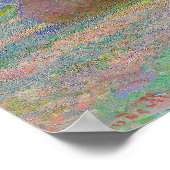 Claude Monet Stacks van Wheat End of Summer Artwor Poster (Hoek)