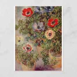 Claude Monet Stilleven met Anemone Destiny Gifts Briefkaart
