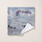Claude Monet - Storm van de Belle-Ile-kust Bad Handdoek (Wasdoekje)
