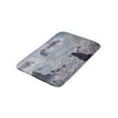 Claude Monet - Storm van de Belle-Ile-kust Badmat (Gekanteld)