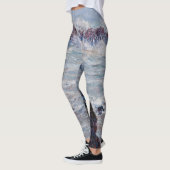 Claude Monet - Storm van de Belle-Ile-kust Leggings (Links)