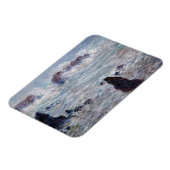 Claude Monet - Storm van de Belle-Ile-kust Magneet (Linkerzijde)