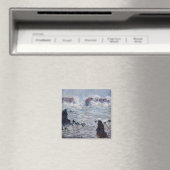 Claude Monet - Storm van de Belle-Ile-kust Magneet (Insitu (Vaatwasser))