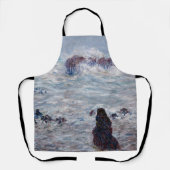 Claude Monet - Storm van de Belle-Ile-kust Schort (Voorkant)