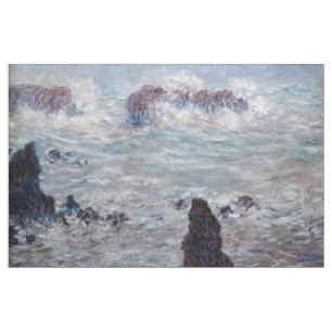 Claude Monet - Storm van de Belle-Ile-kust Stof