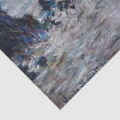 Claude Monet - Storm van de Belle-Ile-kust Tissuepapier (Detail)