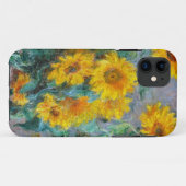 Claude Monet Sunflower  Floral Case-Mate iPhone Case (Achterkant (horizontaal))