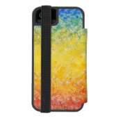 Claude Monet Sunset in Venetië Impressionistische Incipio iPhone Portemonnee Hoesje (Agenda Achterkant)