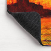 Claude Monet-Sunset in Venetië Muismat (Hoek)