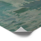 Claude Monet - Sunset (Marine) Poster (Hoek)