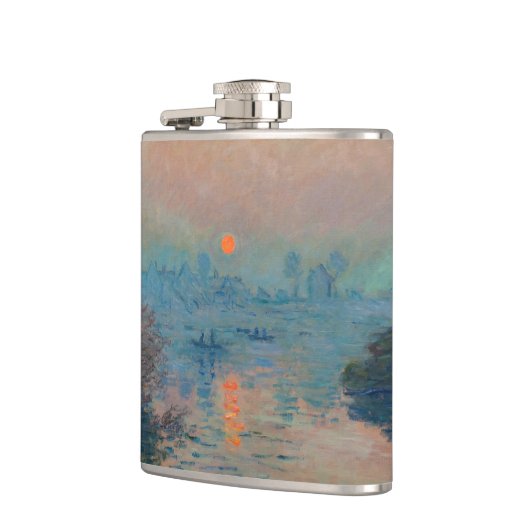 Claude Monet - Sunset on the Seine at Lavacourt Heupfles (Links)