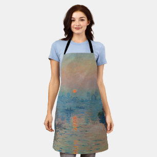 Claude Monet - Sunset on the Seine at Lavacourt Schort