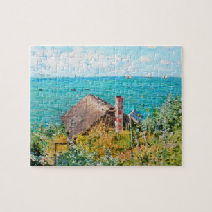 Claude Monet The Cabin te Saint-Adresse Fine Art Legpuzzel