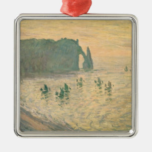Claude Monet The Cliffs at Etretat, 1886 Metalen Ornament