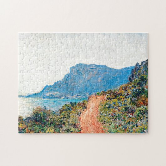 Claude Monet The Corniche bij Monaco Legpuzzel (Horizontaal)