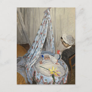 Claude Monet   The Cradle, Camille met Son Jean Briefkaart