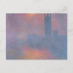 Claude Monet   The Houses of Parliament, Londen Briefkaart