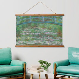 Claude Monet The Japanese Foot Bridge Old Art Hangend Wandkleed