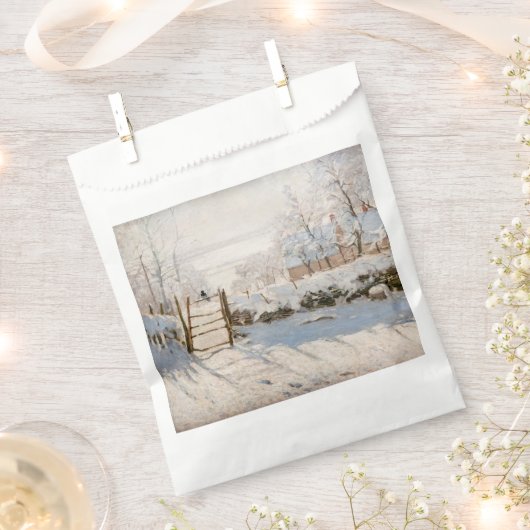 Claude Monet - The Magpie Bedankzakje (Geknipt)