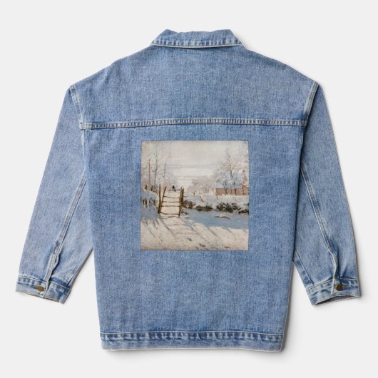 Claude Monet - The Magpie Denim Jacket (Achterkant)