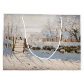 Claude Monet - The Magpie Groot Cadeauzakje (Achterkant)